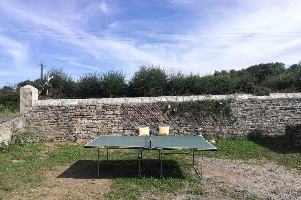 16Bis 1ch, 2-4pers, jardin Les Gîtes Bigoudens Plonéour-Lanvern Buitenkant foto